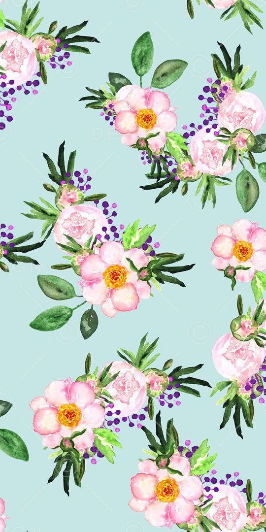 清爽素雅印花华亿平台图片