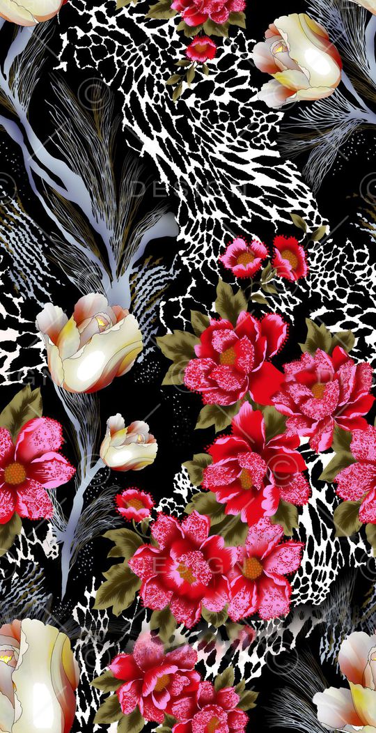 莫妮卡-大牌华亿平台印花华亿平台图片