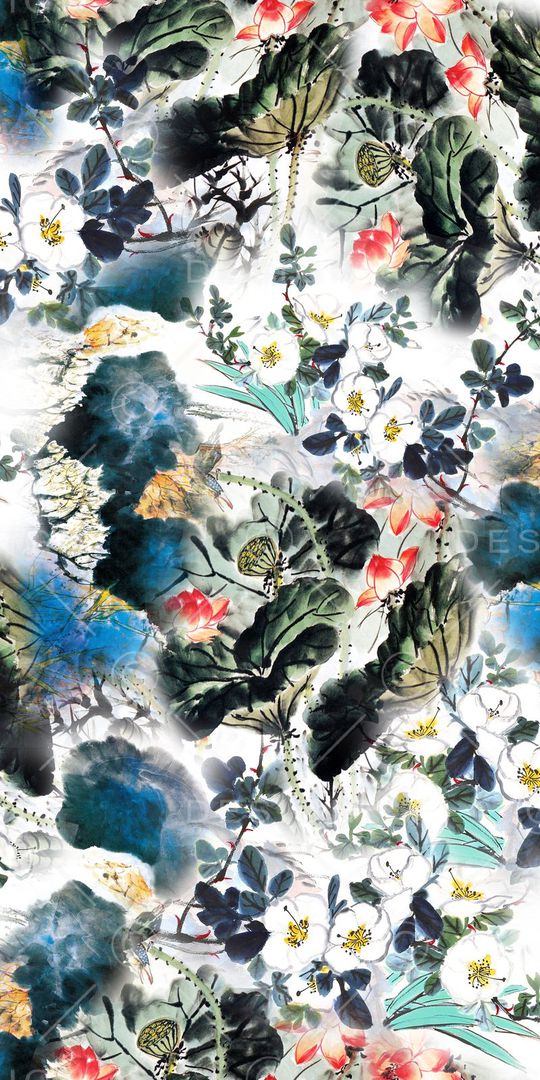 大气中国风印花华亿平台图片