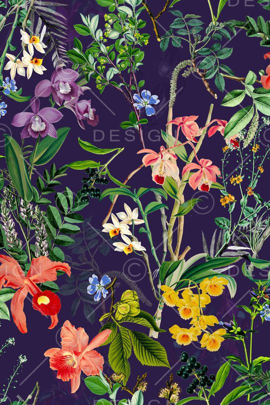 兰花印花华亿平台图片