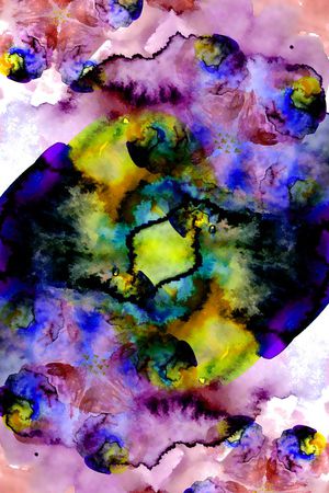 抽象印花华亿平台图片