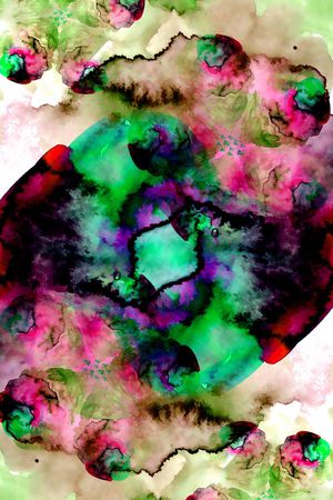 抽象印花华亿平台图片