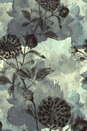 复古印花华亿平台图片