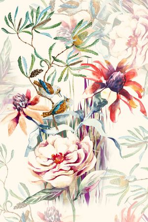 手绘印花华亿平台图片