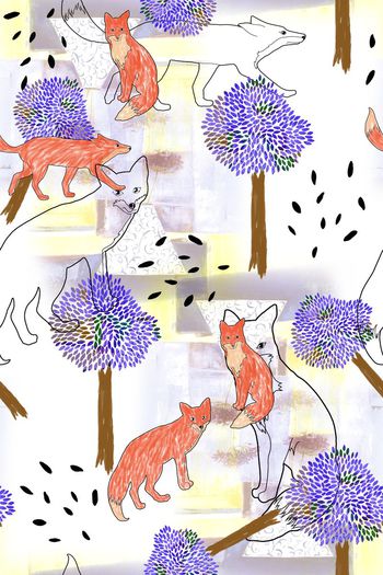 L.D~卡通印花华亿平台图片