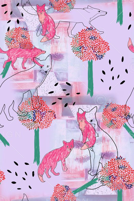 L.D~卡通印花华亿平台图片