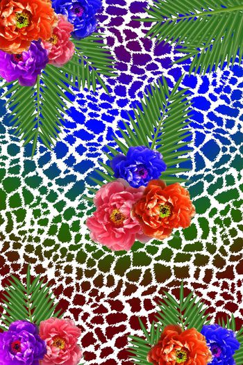 民族风印花华亿平台图片