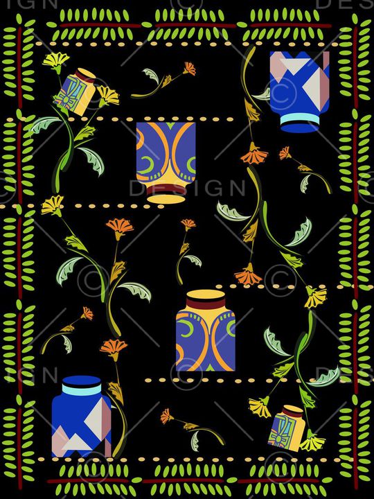 民族风印花华亿平台图片