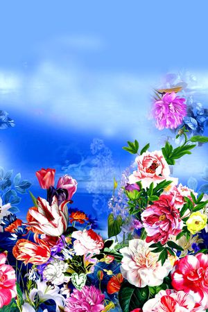 女装定位印花华亿平台图片