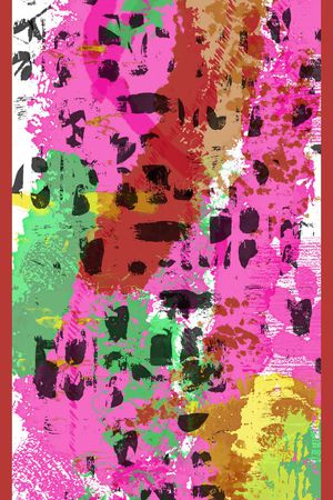 丝巾印花华亿平台图片