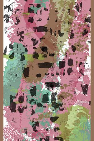 丝巾印花华亿平台图片