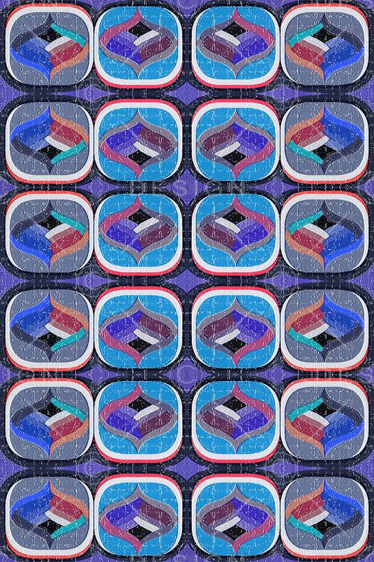 条纹混搭印花华亿平台图片