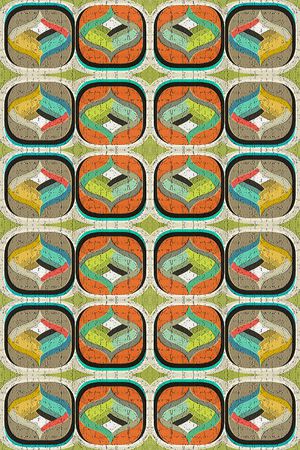 条纹混搭印花华亿平台图片