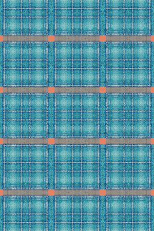 格子混搭印花华亿平台图片