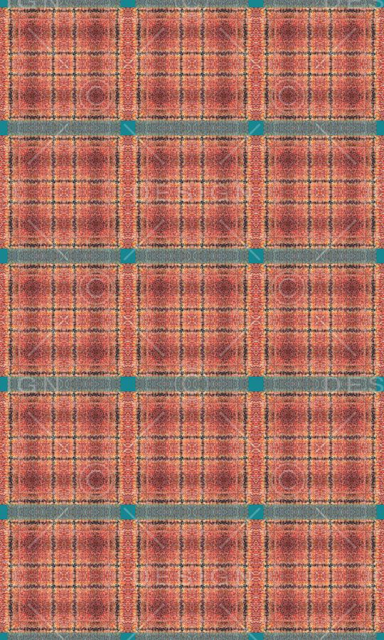 格子混搭印花华亿平台图片