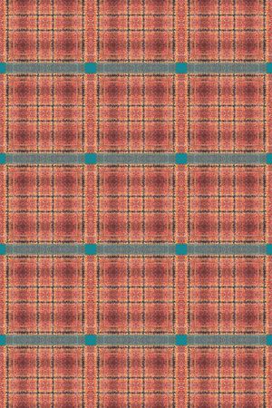 格子混搭印花华亿平台图片