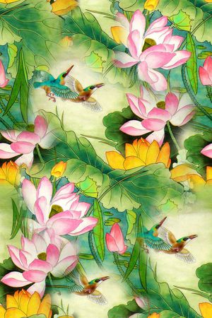 国画印花华亿平台图片