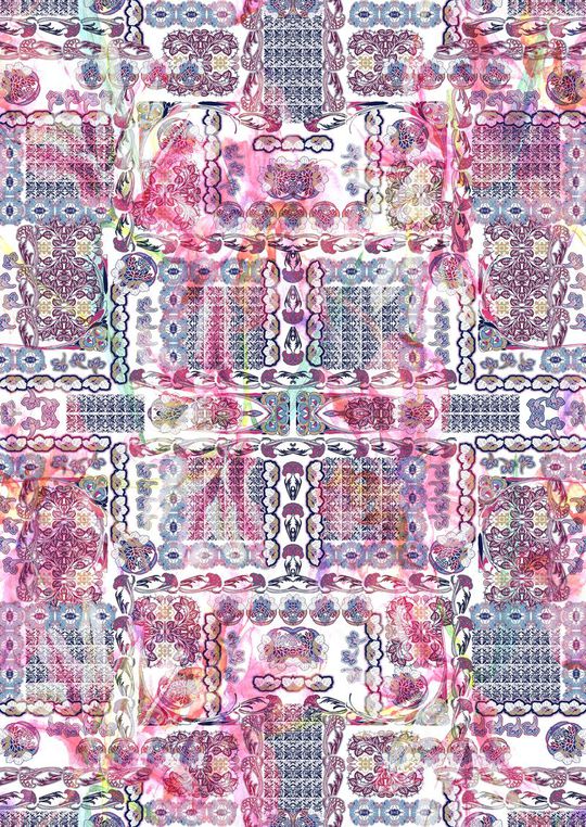 几何印花华亿平台图片