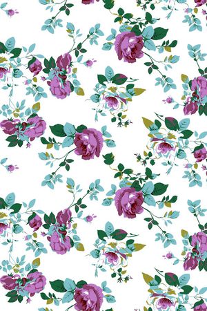 乱花印花华亿平台图片