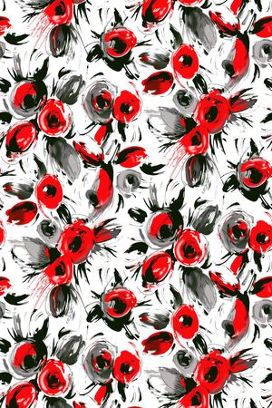 乱花印花华亿平台图片