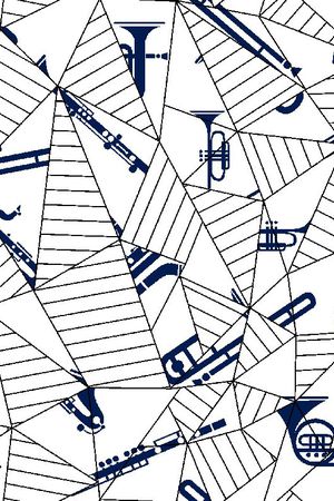 不规则几何印花华亿平台图片