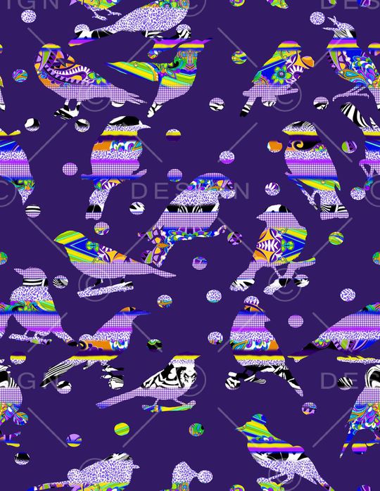 几何印花华亿平台图片