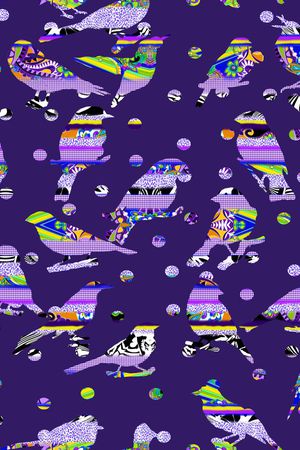 几何印花华亿平台图片