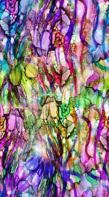 水彩印花华亿平台图片