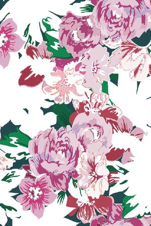 花瓣印花华亿平台图片