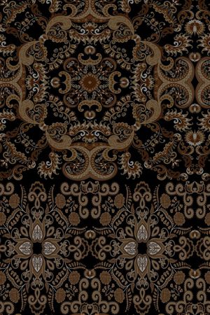 佩斯利腰果花印花华亿平台图片