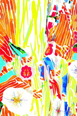 花瓣印花华亿平台图片