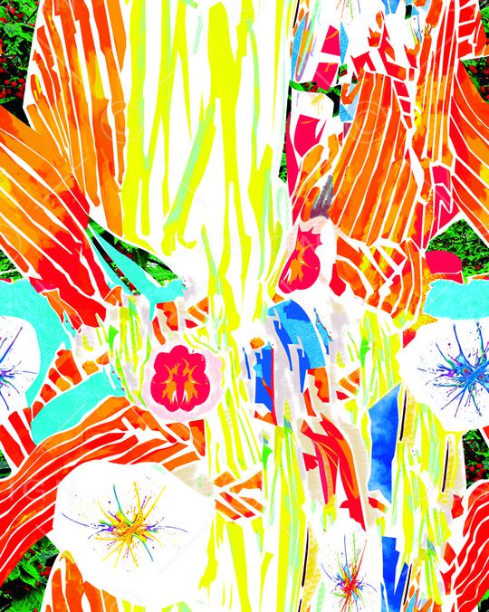 花瓣印花华亿平台图片