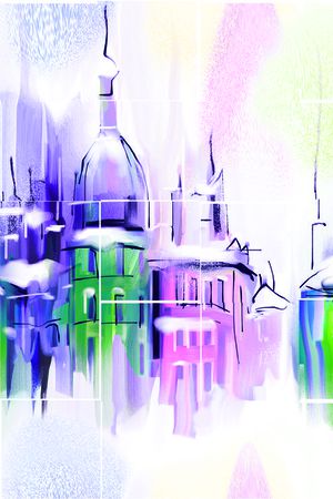 建筑、城堡印花华亿平台图片