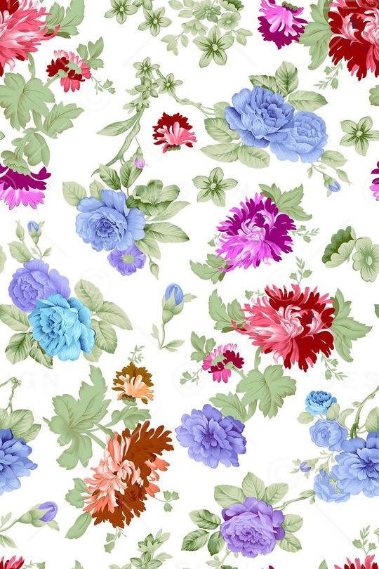 乱花印花华亿平台图片