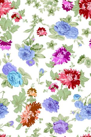 乱花印花华亿平台图片