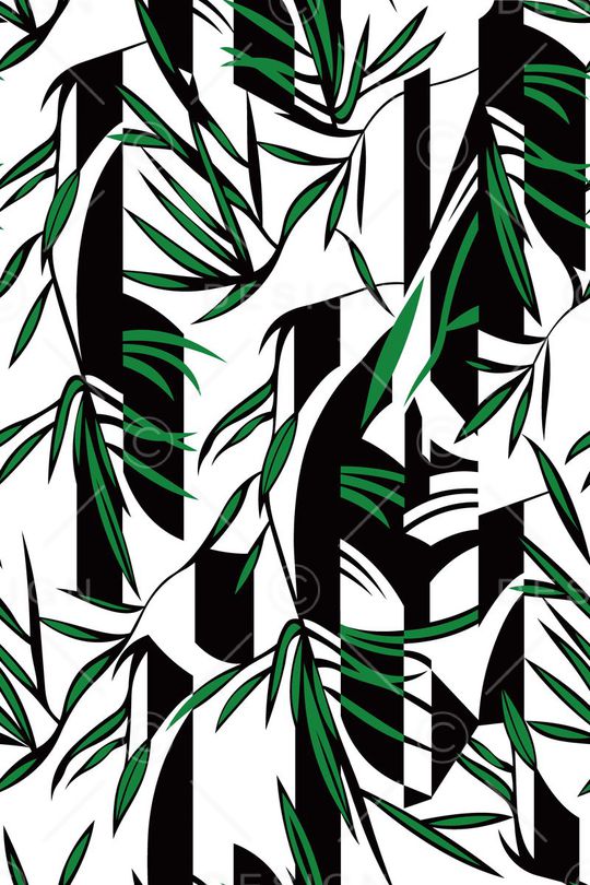 波浪条纹印花华亿平台图片