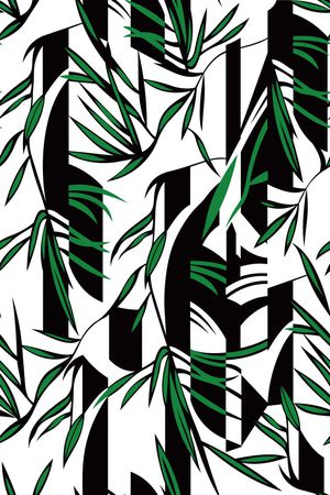 波浪条纹印花华亿平台图片