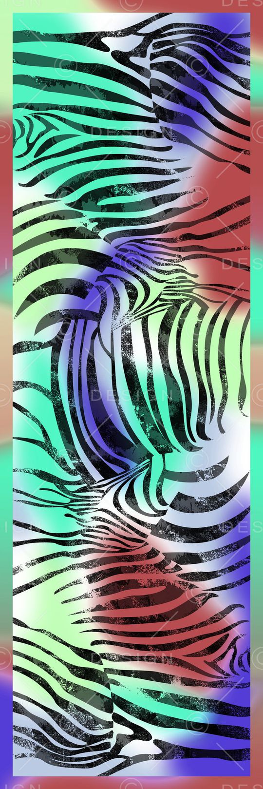 斑马纹印花华亿平台图片