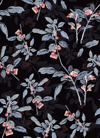 682340-中国水墨小花枝-C