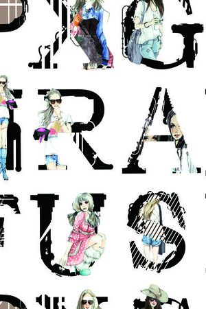 字母印花华亿平台图片