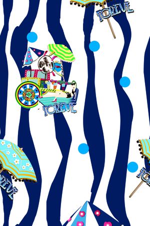 几何印花华亿平台图片