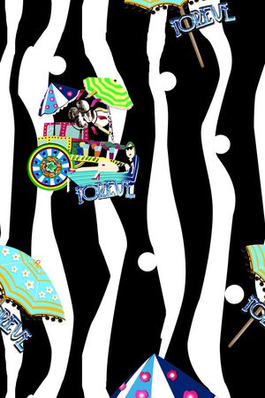 几何印花华亿平台图片