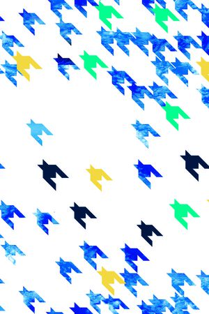 千鸟格印花华亿平台图片