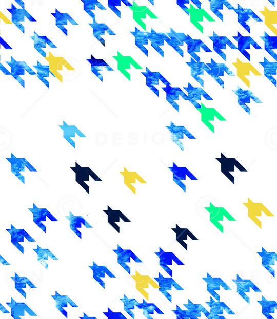 千鸟格印花华亿平台图片