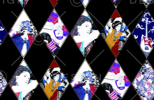 几何印花华亿平台图片