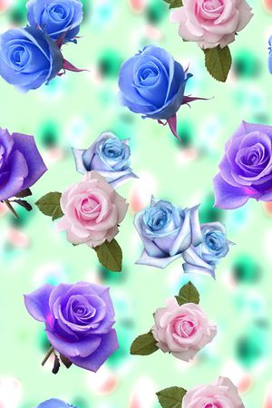 面料花印花华亿平台图片