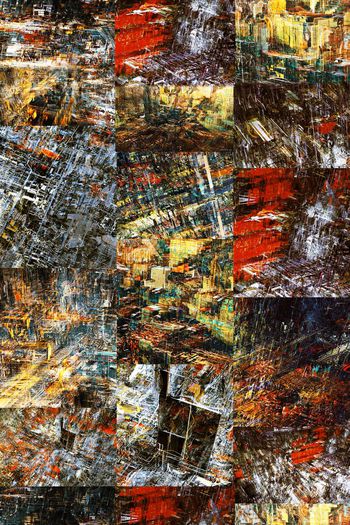 连衣裙印花华亿平台图片