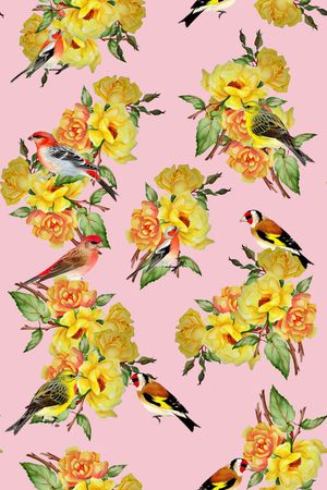 水彩印花华亿平台图片