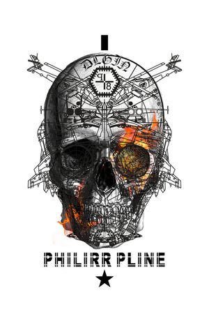 线条印花华亿平台图片