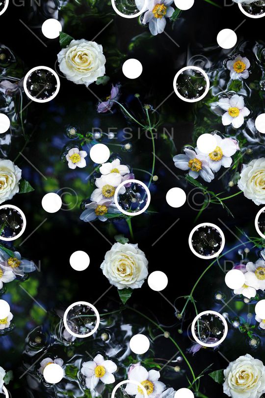 碎花印花华亿平台图片